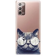 iSaprio Crazy Cat 01 for Samsung Galaxy Note 20 - Phone Cover