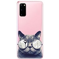 iSaprio Crazy Cat 01 for Samsung Galaxy S20 - Phone Cover