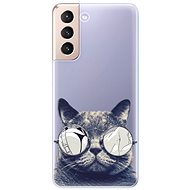 iSaprio Crazy Cat 01 for Samsung Galaxy S21 - Phone Cover