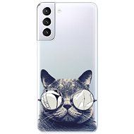 iSaprio Crazy Cat 01 for Samsung Galaxy S21+ - Phone Cover