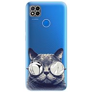 iSaprio Crazy Cat 01 for Xiaomi Redmi 9C - Phone Cover