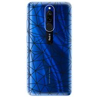 iSaprio Abstract Triangles 03 - Black for Xiaomi Redmi 8 - Phone Cover