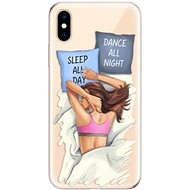 iSaprio Dance and Sleep for iPhone XS - Phone Cover