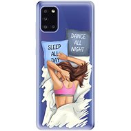 iSaprio Dance and Sleep for Samsung Galaxy A31 - Phone Cover