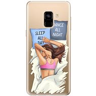 iSaprio Dance and Sleep for Samsung Galaxy A8 2018 - Phone Cover