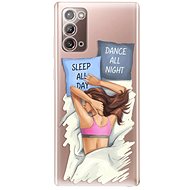 iSaprio Dance and Sleep for Samsung Galaxy Note 20 - Phone Cover