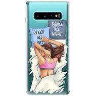 iSaprio Dance and Sleep for Samsung Galaxy S10 - Phone Cover