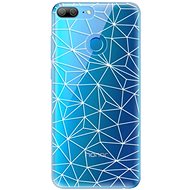 iSaprio Abstract Triangles 03 - White for Honor 9 Lite - Phone Cover
