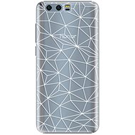 iSaprio Abstract Triangles 03 - White for Honor 9A - Phone Cover