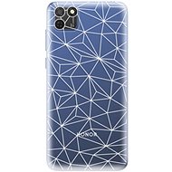 iSaprio Abstract Triangles 03 - White for Honor 9S - Phone Cover