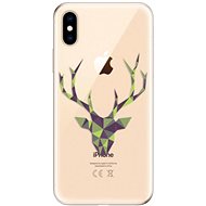 iSaprio Deer Green for iPhone XS - Phone Cover