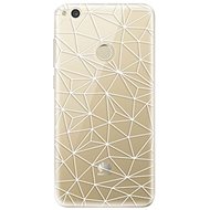 iSaprio Abstract Triangles 03 - White for Huawei P9 Lite (2017) - Phone Cover