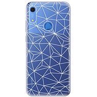 iSaprio Abstract Triangles 03 - White for Huawei Y6s - Phone Cover