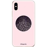 iSaprio Digital Mountains 10 for iPhone XS - Phone Cover