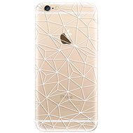 iSaprio Abstract Triangles 03 - White for iPhone 6/ 6S - Phone Cover