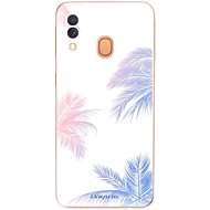 iSaprio Digital Palms 10 for Samsung Galaxy A40 - Phone Cover