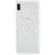 iSaprio Abstract Triangles 03 - White for Samsung Galaxy A20e - Phone Cover