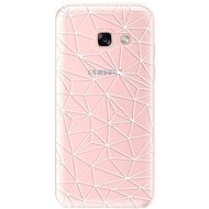 iSaprio Abstract Triangles 03 - White - for Samsung Galaxy A3 2017 - Phone Cover