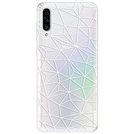 iSaprio Abstract Triangles 03 - White for Samsung Galaxy A30s - Phone Cover