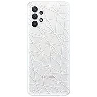iSaprio Abstract Triangles 03 - White for Samsung Galaxy A32 5G - Phone Cover