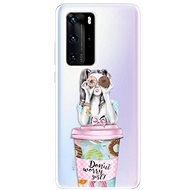 iSaprio Donut Worry for Huawei P40 Pro - Phone Cover