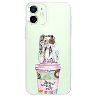iSaprio Donut Worry for iPhone 12 mini - Phone Cover