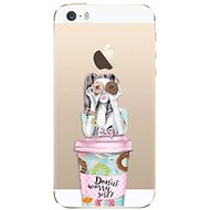 iSaprio Donut Worry for iPhone 5/5S/SE - Phone Cover
