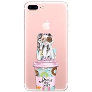 iSaprio Donut Worry for iPhone 7 Plus/8 Plus - Phone Cover