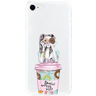 iSaprio Donut Worry for iPhone SE 2020 - Phone Cover
