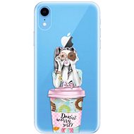 iSaprio Donut Worry for iPhone Xr - Phone Cover