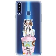 iSaprio Donut Worry for Samsung Galaxy A20s - Phone Cover