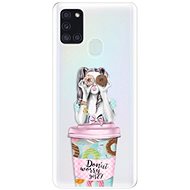 iSaprio Donut Worry for Samsung Galaxy A21s - Phone Cover