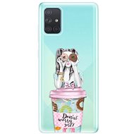 iSaprio Donut Worry for Samsung Galaxy A71 - Phone Cover