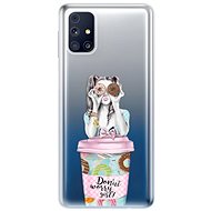 iSaprio Donut Worry for Samsung Galaxy M31s - Phone Cover
