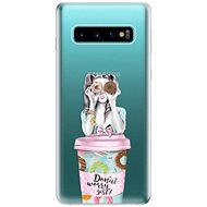 iSaprio Donut Worry for Samsung Galaxy S10 - Phone Cover