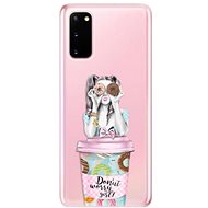 iSaprio Donut Worry for Samsung Galaxy S20 - Phone Cover
