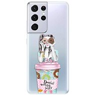 iSaprio Donut Worry for Samsung Galaxy S21 Ultra - Phone Cover