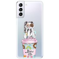 iSaprio Donut Worry for Samsung Galaxy S21+ - Phone Cover
