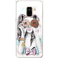 iSaprio Donuts 10 for Samsung Galaxy A8 2018 - Phone Cover