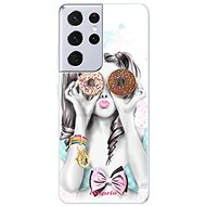 iSaprio Donuts 10 for Samsung Galaxy S21 Ultra - Phone Cover