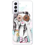 iSaprio Donuts 10 for Samsung Galaxy S21+ - Phone Cover