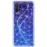 iSaprio Abstract Triangles 03 - White for Xiaomi Mi 9 Lite - Phone Cover