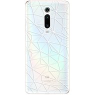 iSaprio Abstract Triangles 03 - White for Xiaomi Mi 9T Pro - Phone Cover