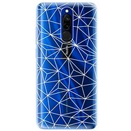 iSaprio Abstract Triangles 03 - White for Xiaomi Redmi 8 - Phone Cover