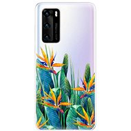 iSaprio Exotic Flowers for Huawei P40 - Phone Cover