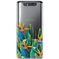 iSaprio Exotic Flowers for Samsung Galaxy A80 - Phone Cover