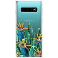 iSaprio Exotic Flowers for Samsung Galaxy S10 - Phone Cover