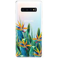 iSaprio Exotic Flowers for Samsung Galaxy S10+ - Phone Cover