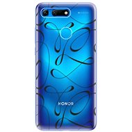 iSaprio Fancy - Black for Honor View 20 - Phone Cover