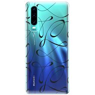 iSaprio Fancy - Black for Huawei P30 - Phone Cover